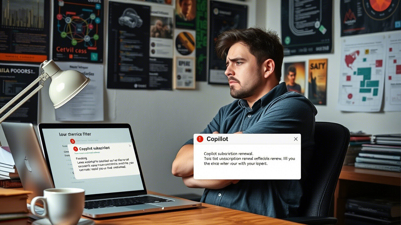 Copilot Subscription Renewal Fail