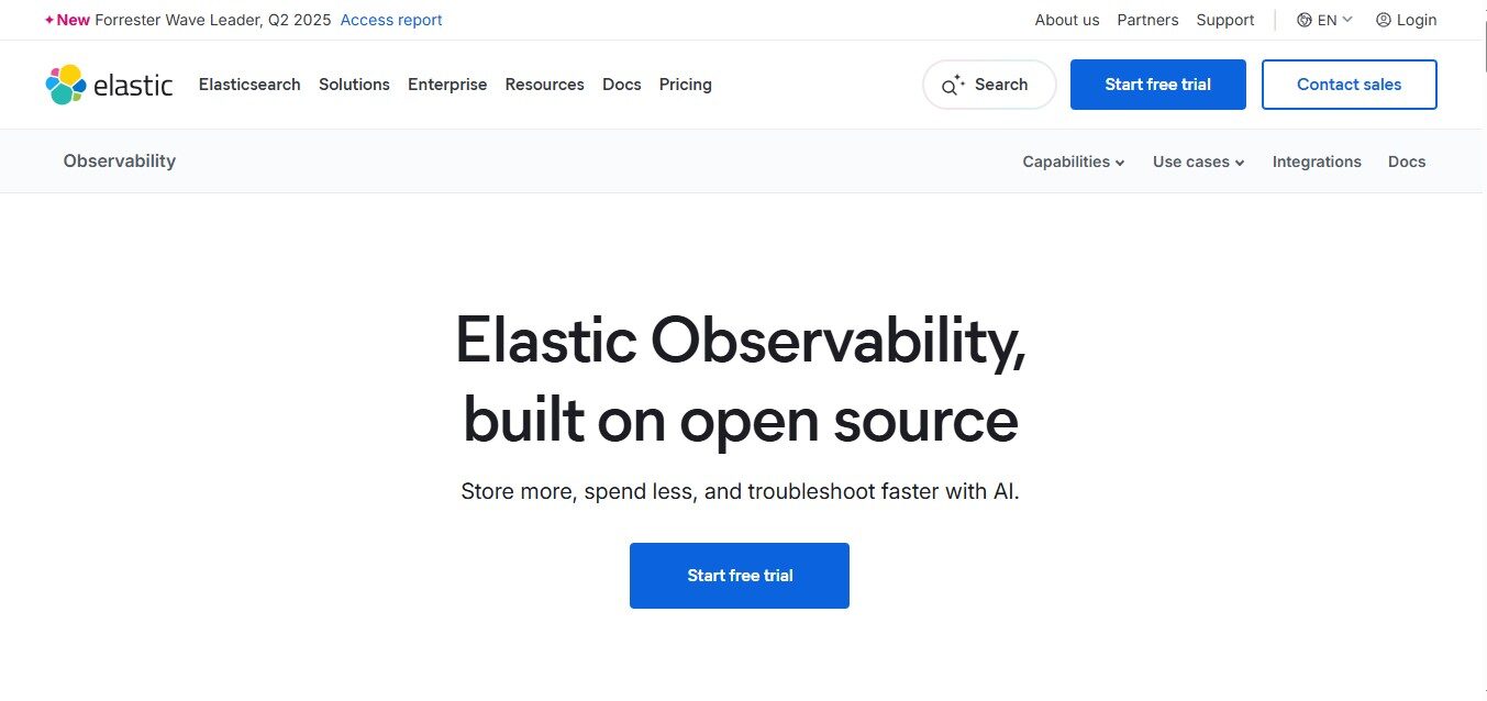 Elastic Observability
