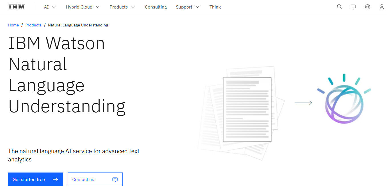 IBM Watson Natural Language Understanding