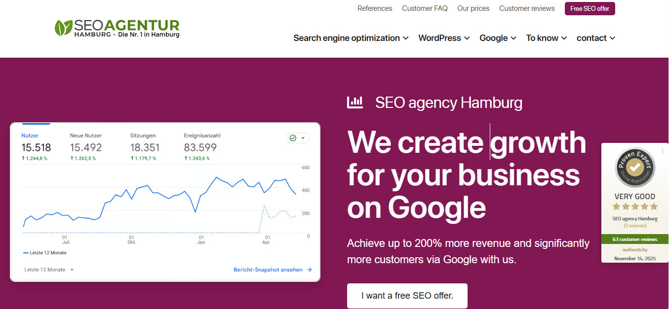 SEO Agentur Hamburg