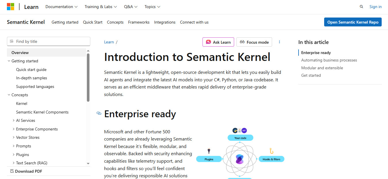 Microsoft Semantic Kernel