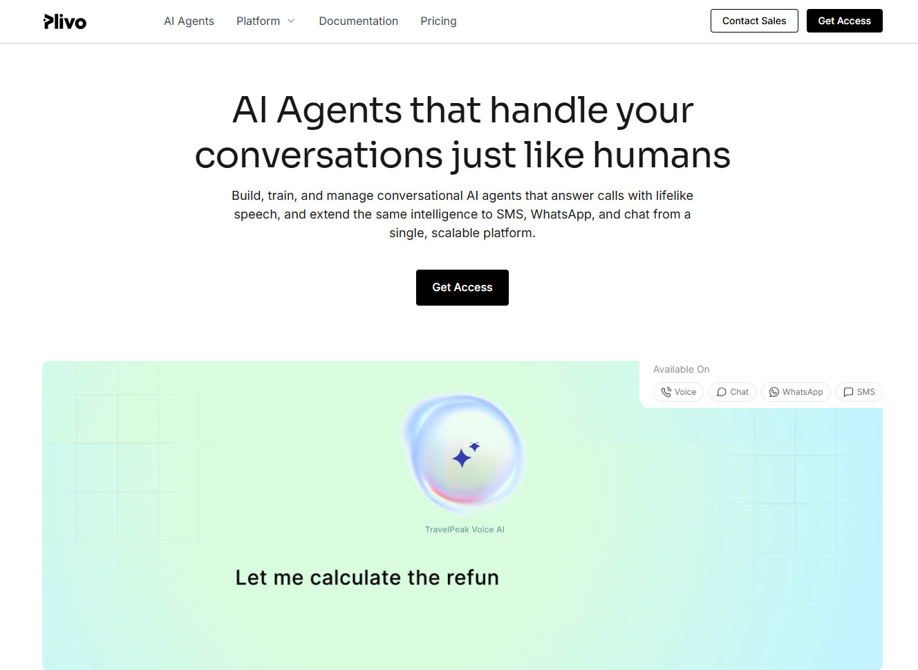 Plivo AI Voice Agents