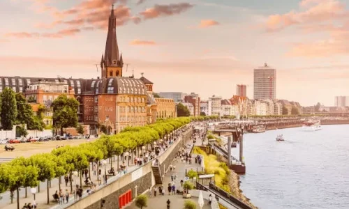 Beautiful (1) Beautiful Rhine River and Waterfront